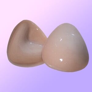 New Size C Cup Double Sided Adhesive Push Up Padded Backless Bra Sticky Inserts